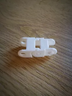 Prusa i3 Hephestos chain mount single chain link