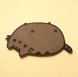 Pusheen Rolling Over Coaster