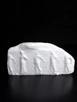 Relief fragments with Nymphs