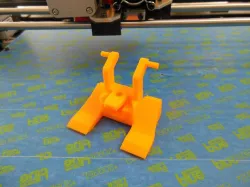 Rigidbot dual cooling fan mount