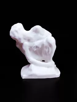 Rodin Portland Art Museum 3D scan Crouching Woman