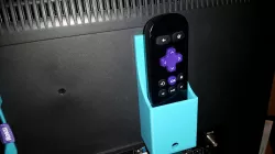 Roku 2 XS remote holder VESA 100