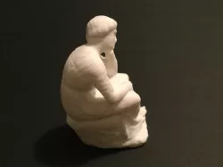 Seated girl