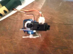 Sharp IR Sensor Servo Bracket