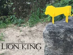 Simple Animals 12 - Lion King