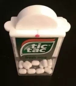 Single tic tac dispenser