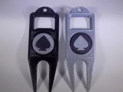 SPADE Golf Ball Marker