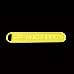SPANNERHANDS Key Fob / Colour Swatch
