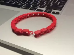 Sprocket Chain Becomes Bracelet