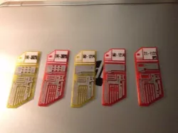 Starfleet Isolinear Data Chips from Star Trek TNG