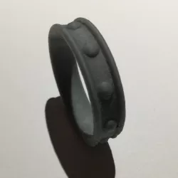 Studded Collar Gentleman's Ring