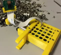 Super Hexy Raspberry Pi 2 Case & Camera for Replicator 2
