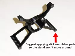 Tablet Stand - Modern style iPad / Tablet stand for use on a desk