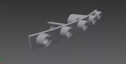TRAXXAS curved LED light bar