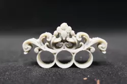 Untitled Three Finger Baroque ring