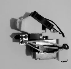 UP Mini extruder wind barrier. Upgraded, similar to ver 11.9