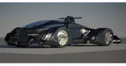 Vhc - futuristic sport car