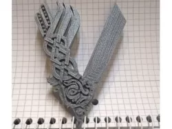 Vikings logo 3D