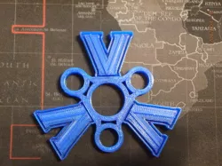 Villanova Fidget Spinner - Wingnut2k