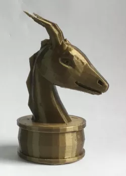 Water Dragon Chess Piece