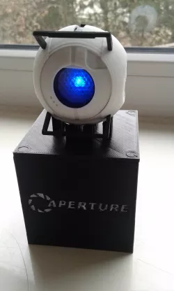 Wheatley (Portal 2) with LED