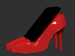 Women Shoes Phone & Tablet Holder