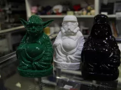 Yoda & Darth Vader - Pop Buddhas