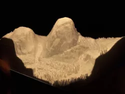 Yosemite's Liberty Cap 3d Topo