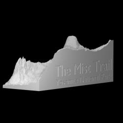 mist trail map 3D Models Page - Yosemite S Mist Trail 3d Map 1wgnDd0p 200 