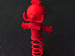 Zebedee - From The Magic Roundabout (Wobbles on the spring and arms that go up and down)