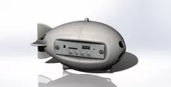 Zeppelin Hindenburg Mp3 Player & Speaker
