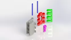 3FPD-NASA CHAMP Handrail Clamp - Design 1