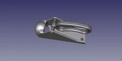 50mm ball trailer coupling