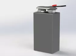9 Volt Battery with Battery Clip