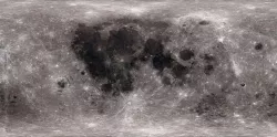 92k Moon Color Map 3D model