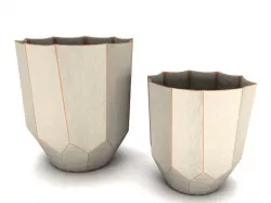 Apex ceramic Vase 3D model