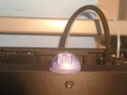 Baseball cap decoration for maker bot