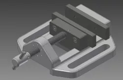 Bench vice / Schraubstock (Inv 2014)