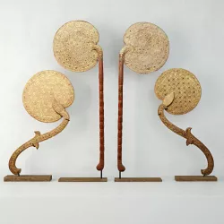 Burmese Fans 3D model