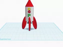 C@P Rocket Ship
