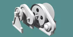 Cargo Ship Windlass