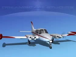 Cessna 310 V10 3D model