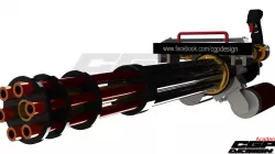 CGPdesign academy... Mini Gun- design by Sami Ohran
