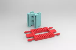 Champ hand rail quick release clamp
