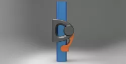 CHAMP NASA Cam-lock clamp