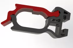 Champ-X2 NASA handrail clamp