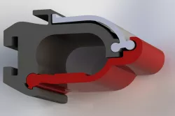 CHAMP-X4 NASA Handrail clamp