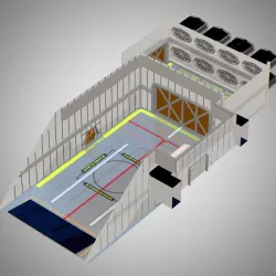 Chariot Cargo Bay for Poser 3D model