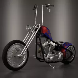 Chopper 3D model