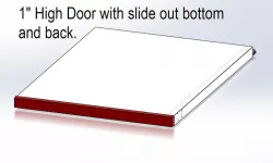 Cleveron Low profile Door/Drawer